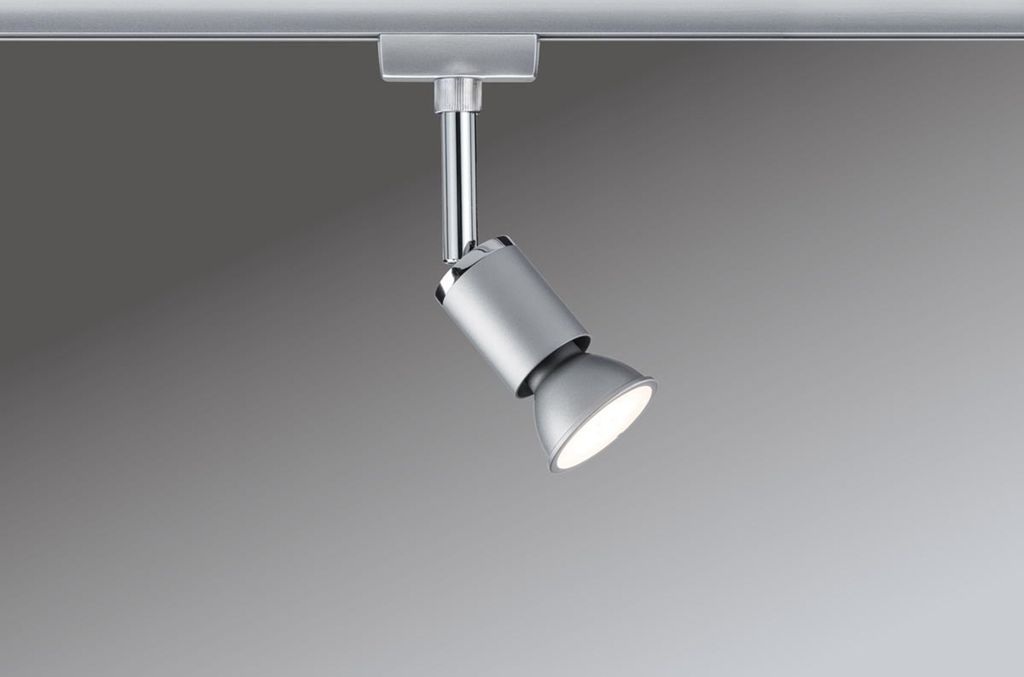 Paulmann URail Spot 1 luce Pure II cromo/opaco 230V Immagine del prodotto 