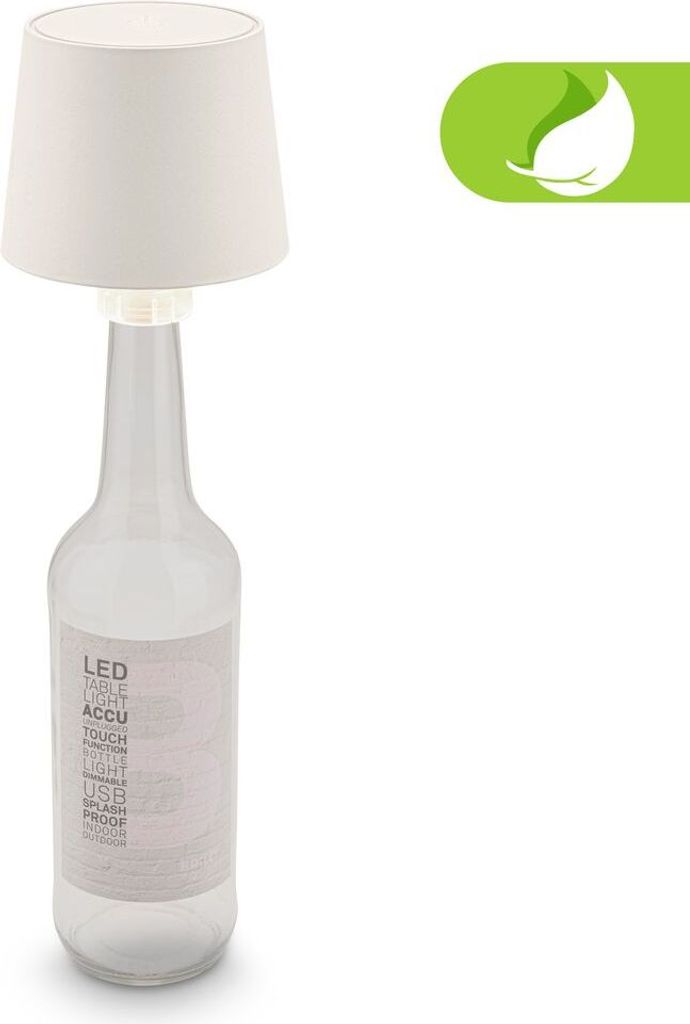 LED Flaschenlampe Flaschenlicht Tischlampe Dimmbar Touch Fernbedienung Kabellos