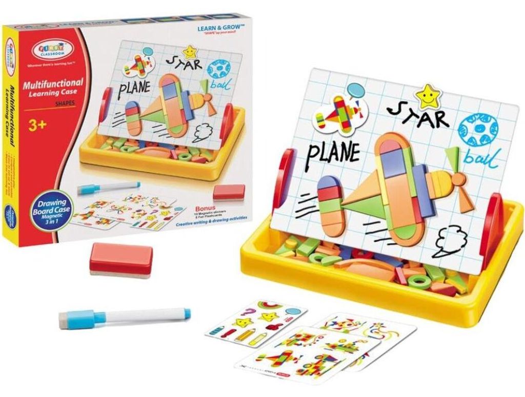 Leantoys Tablica Magnetyczna Do Rysowania Figury Geometryczne Magnesy