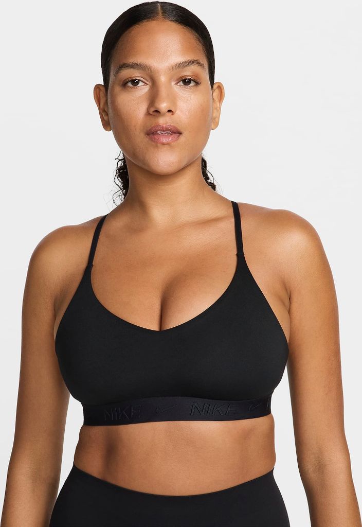 NIKE W NK DF INDY LGT SPT BRA Schwarz/Schwarz/Schwarz S Produktbild 