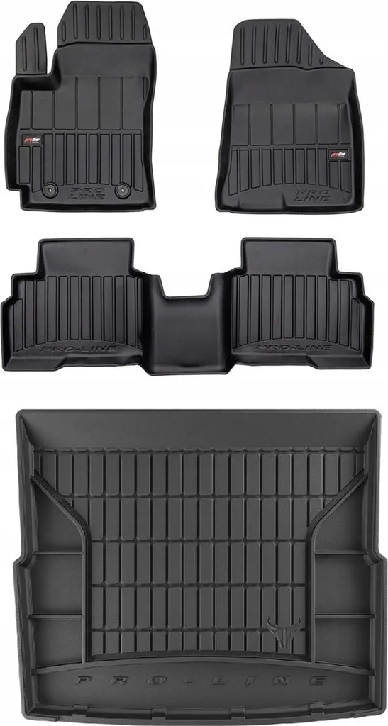 Vasca Baule e Tappetini 3D Hyundai Kona 2 Hybrid 2022-2023-2024