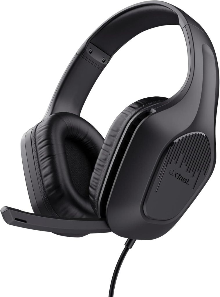 GXT 418 Rayne Leichtes Gaming Headset für PC Xbox PS4 PS5 Switch Mobile, 50-mm-Treiber, 2-m-Kabel, 3,5-mm-Audioanschluss, Over-Ear Kopfhörer mit ...