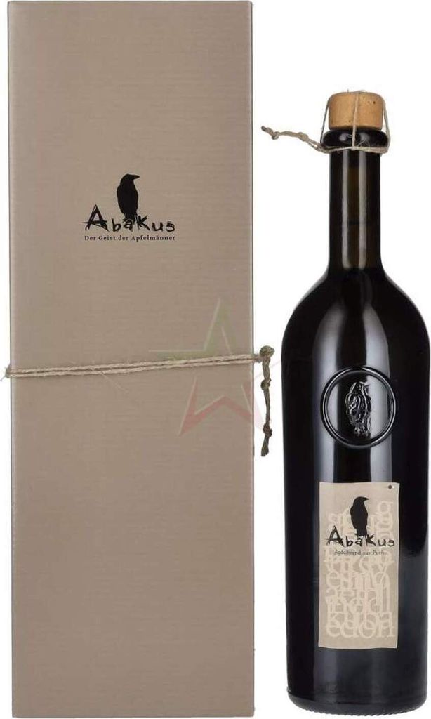 Der Abakus Apfelbrand Sissired 2015 in Geschenkbox 39,00 % 0,70 lt.
