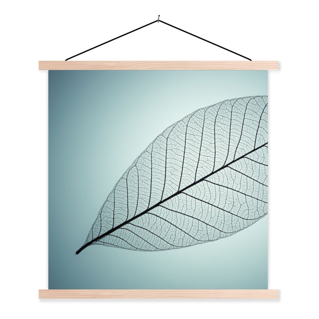 MuchoWow® Textilposter Bild eines botanischen Blattskeletts Produktbild 