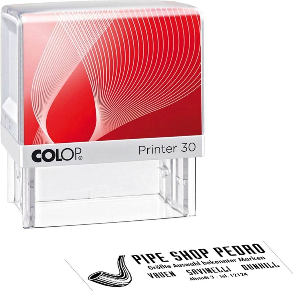 COLOP Textstempel individualisierbar Printer 30 mit Logo Produktbild 