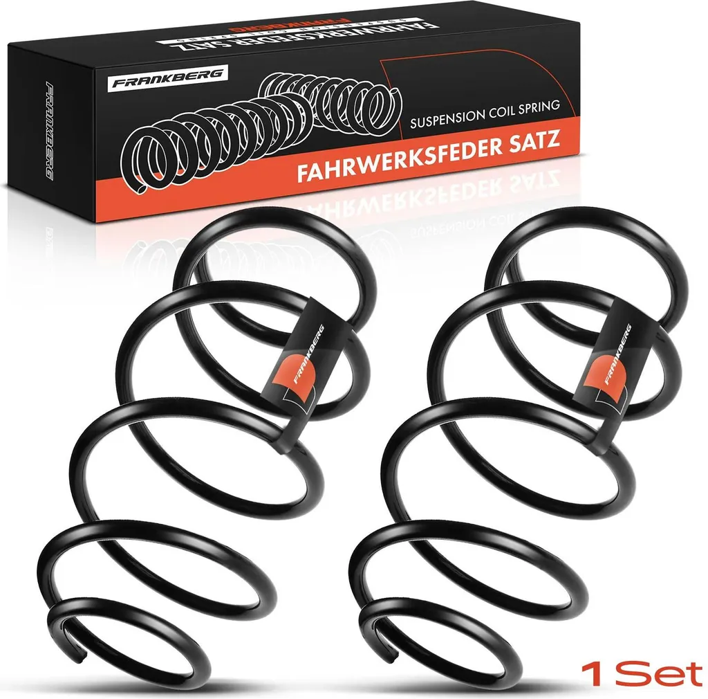 Frankberg 2x Ressort de Suspension Avant pour BMW Série 7 E38 1994-2001