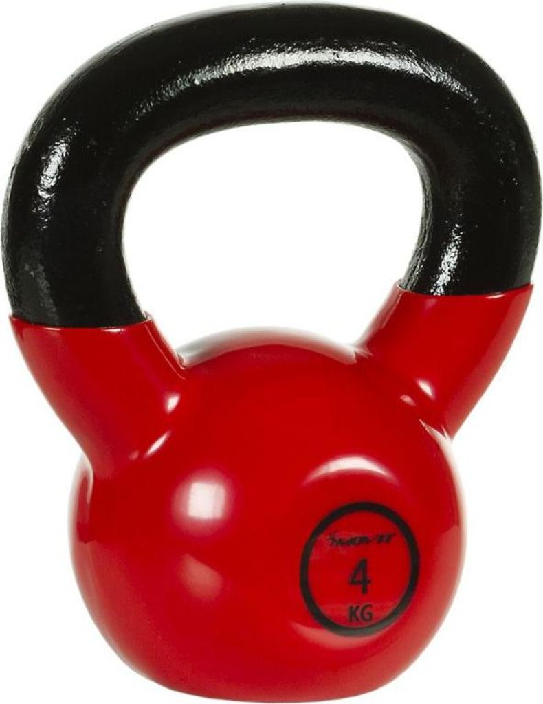Profesjonalna hantla kula Kettlebell MOVIT 4 kg Zdjęcie produktu 