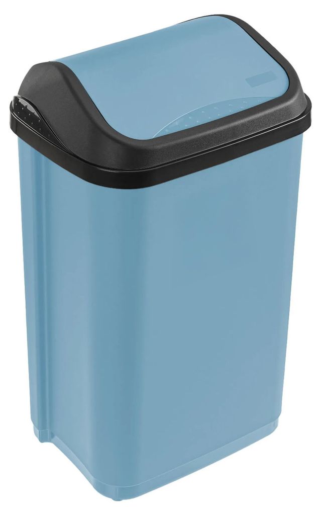 keeeper Mülleimer Swantje 10 L Schwingdeckel – Nordic Blue Produktbild 