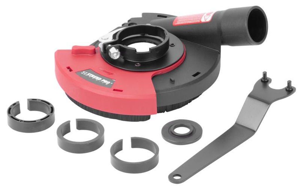 Kryt Strend Pro DP128, odsávací, 115/125 mm, na úhlovou Obrázek produktu 
