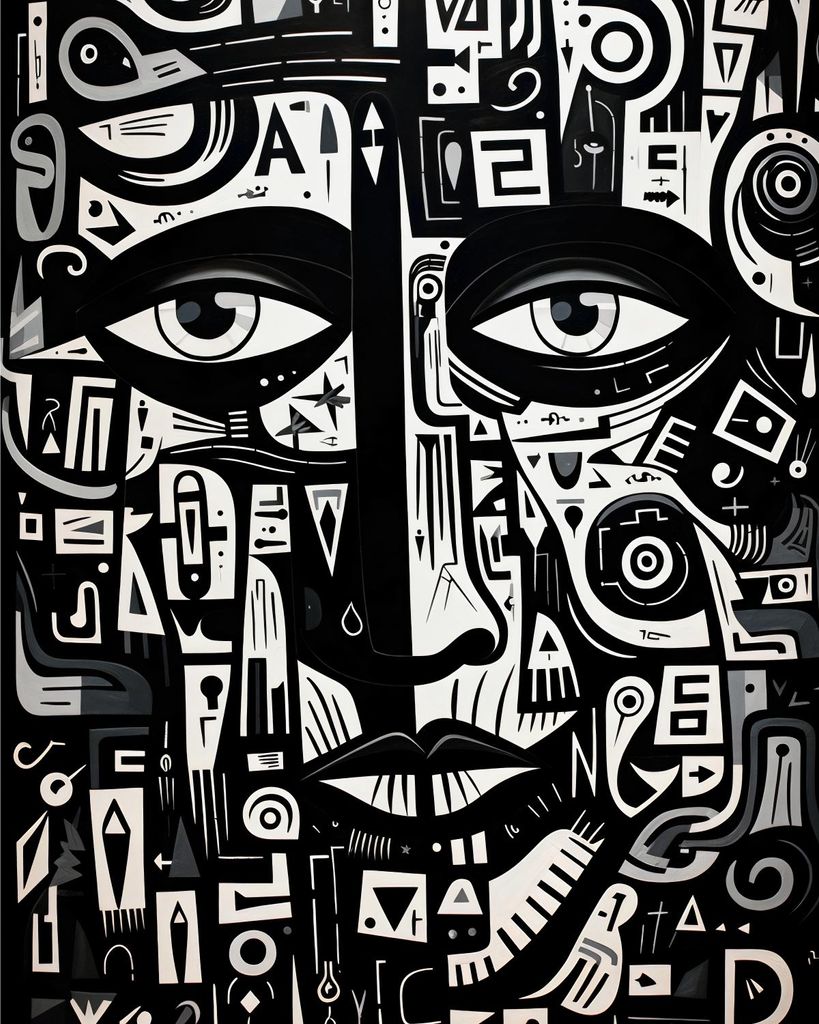 Plakat 40x50cm Gedankenlabyrinth