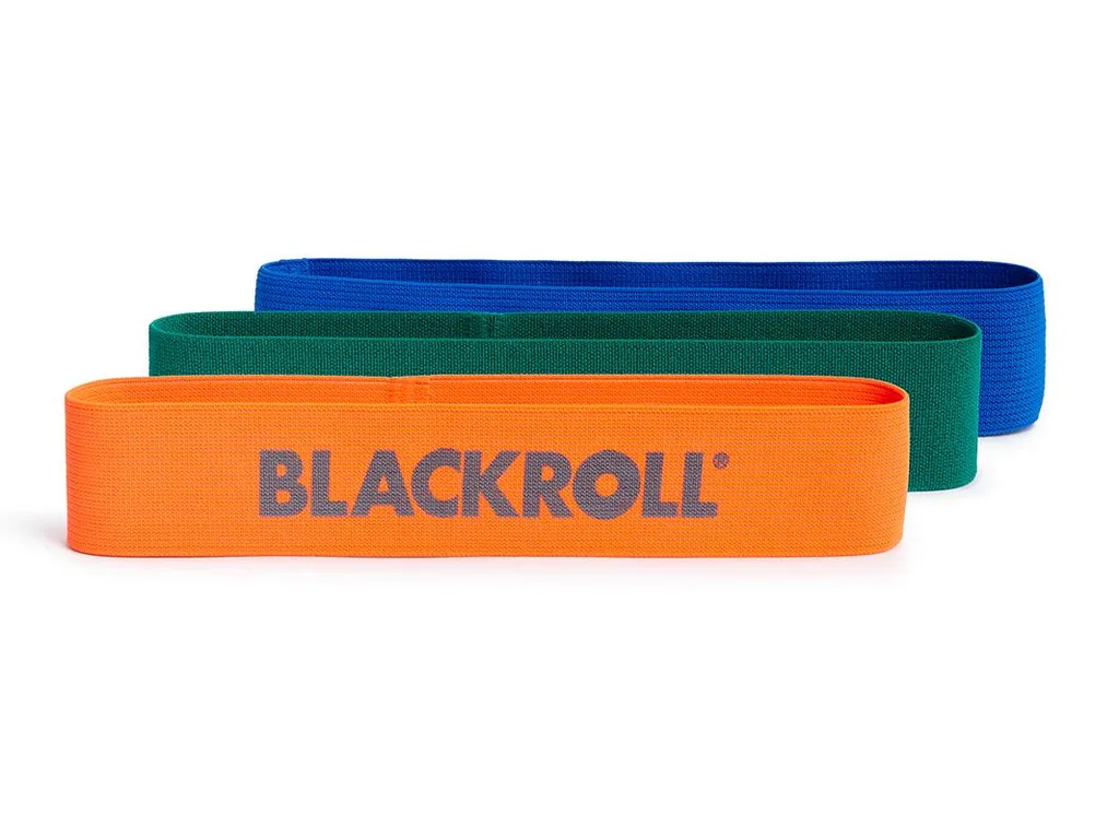 Bandes Élastiques Musculation Blackroll Loop Band Set de 3 Couleurs - 13
