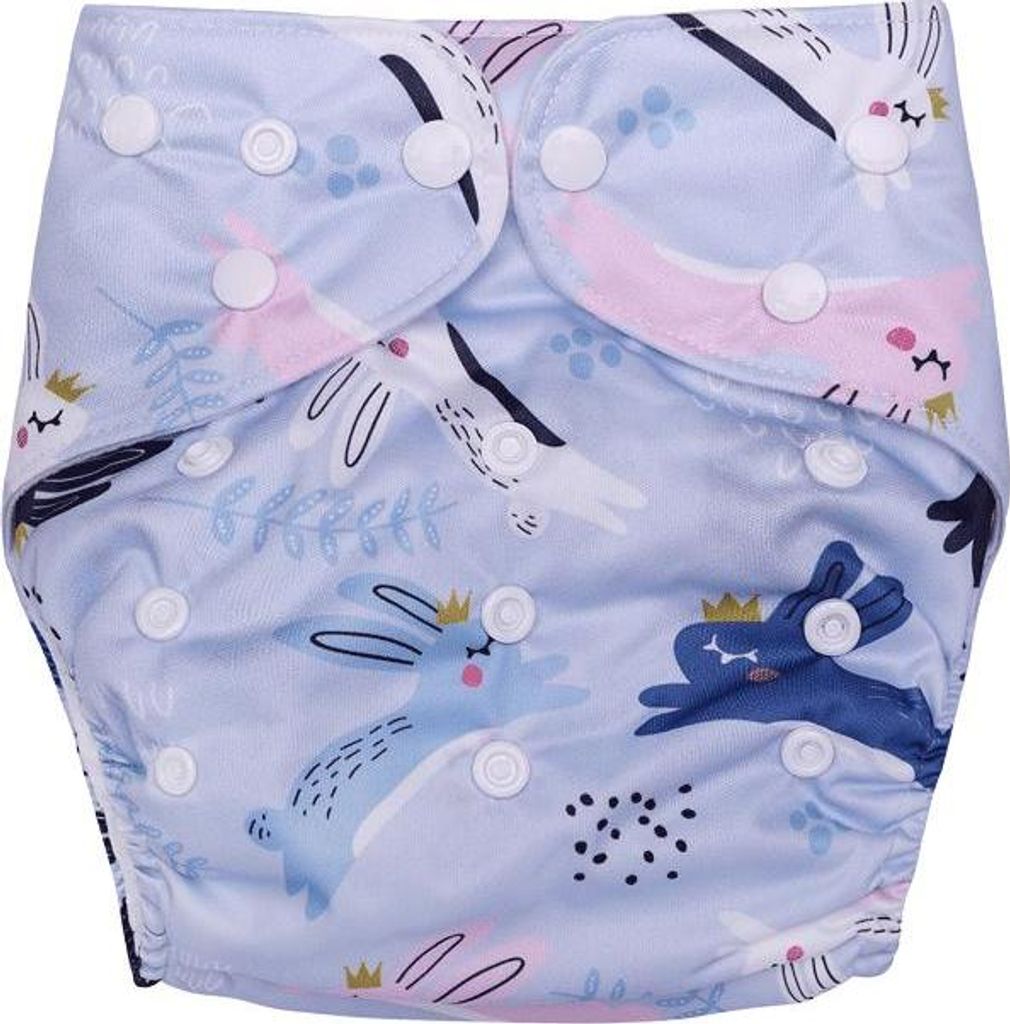 SIMED Mila Windelhose mit verstellbarer Größe und Windel, Bunties