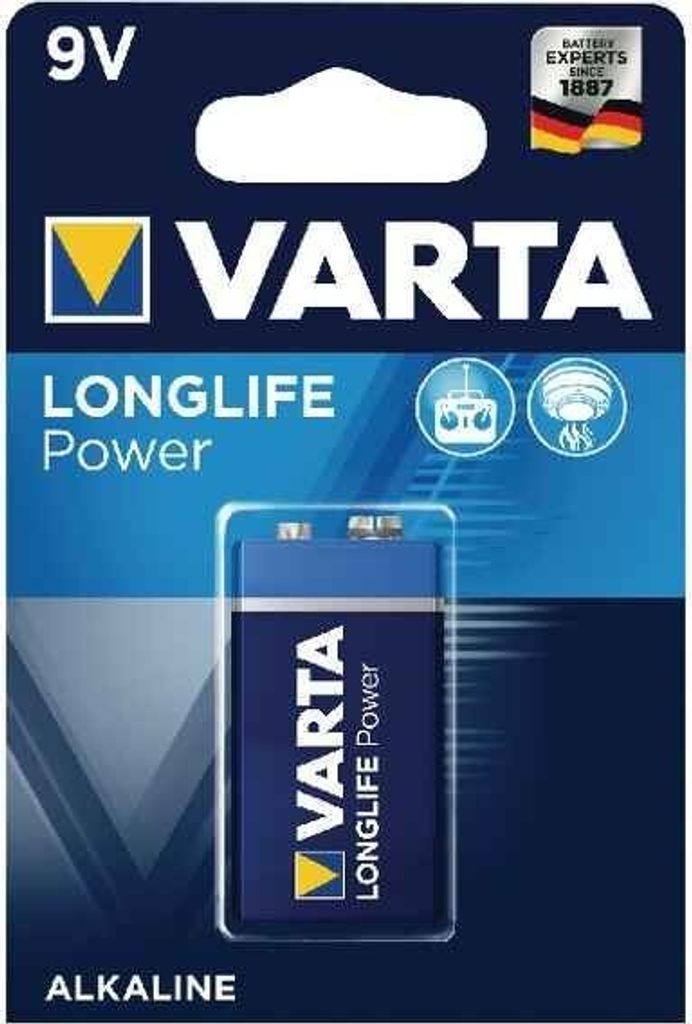Batterie Varta Longlife Power E-Block, 9V (1 St.)