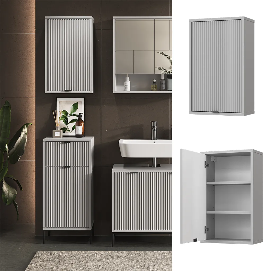 Acquista Vicco Mobile Bagno Eliza Grigio 40x65 - Offerta Online - 2