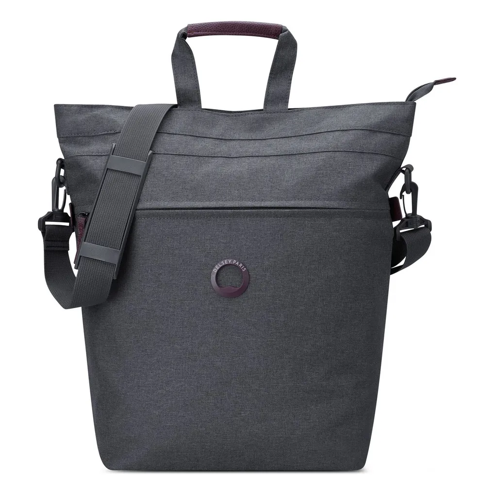 DELSEY PARIS borsa shopper borsa a tracolla con scomparto per laptop Maubert 2.0 Tote Bag Anthracite antracite