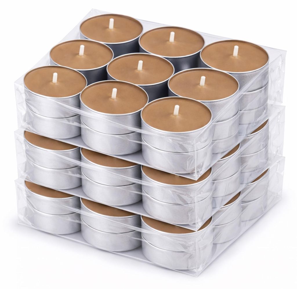 Bougies chauffe-plat parfumées - Pain d'épices - Lot de 54 Image du produit 