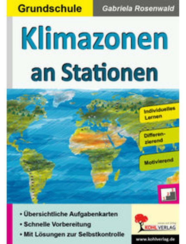 Klimazonen an Stationen / Grundschule