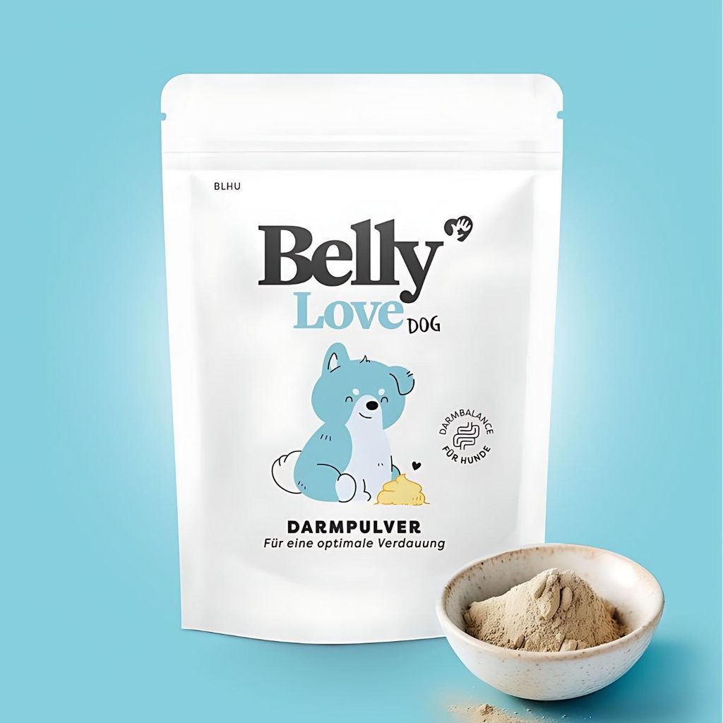 Dr. SAM BellyLove Dog – Magen-Darm Ergänzungsfutter Hund 45g
