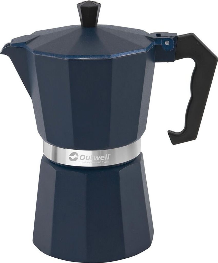 Outwell Espressomaschine Italienisch 6 Tassen Silber  Produktbild 