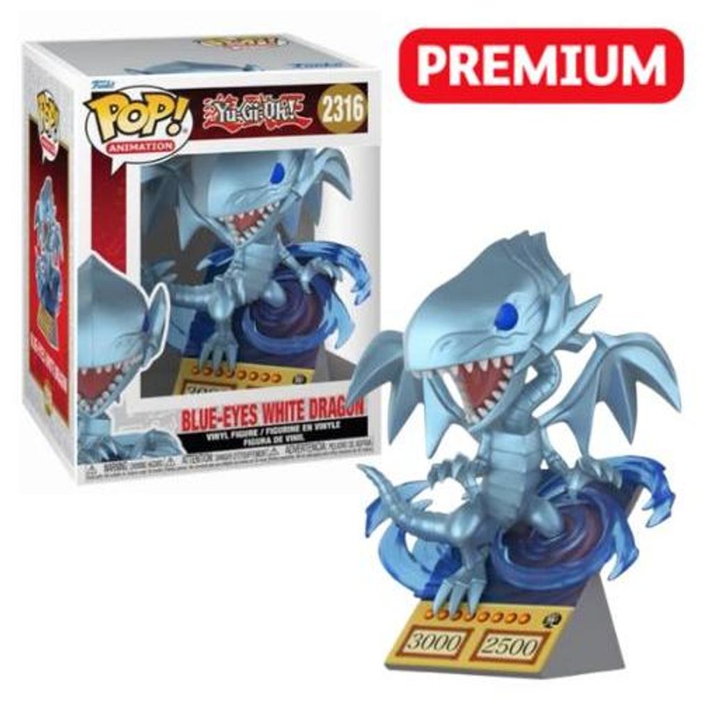 POP figure Premium Yu-Gi-Oh! Drago Bianco Occhi Blu #2316 Immagine del prodotto 