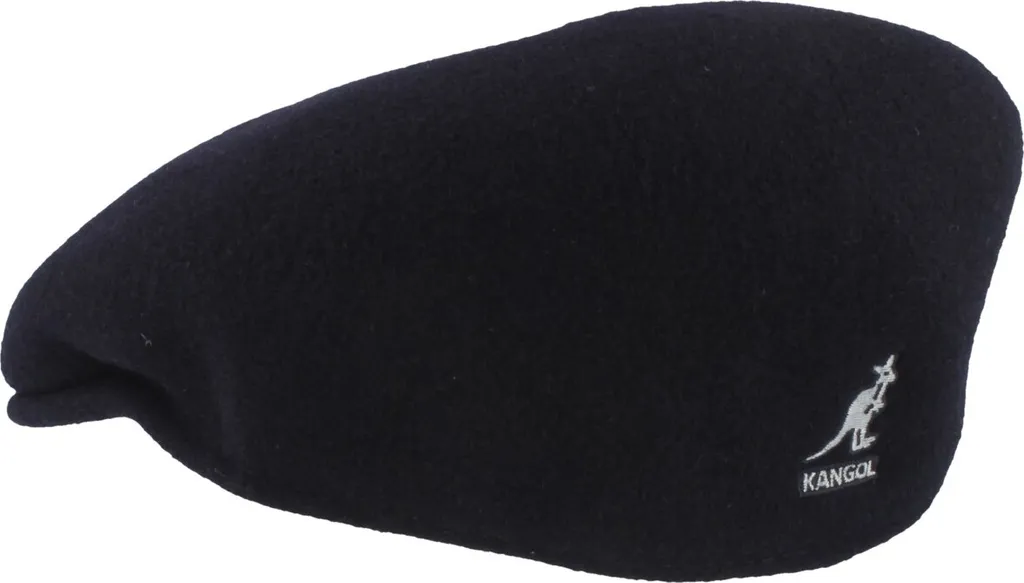 Casquette Kangol Flat Cap 504 en Pure Laine Bleue - Taille XL Authentique
