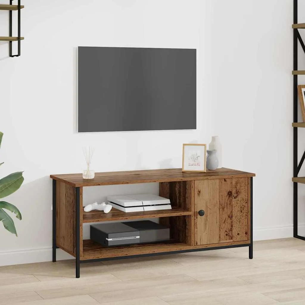 Porta TV Maison Exclusive 100x40x45 Legno Antico - Consigli Arredo