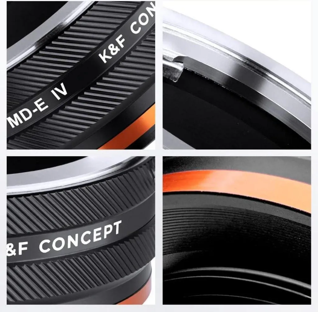 Adaptateur MD-NEX IV pour objectif Minolta MD MC vers Sony E Mount Alpha - 7
