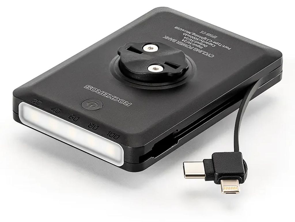 Rockbros JP008 luce anteriore per bicicletta con power bank Immagine del prodotto 