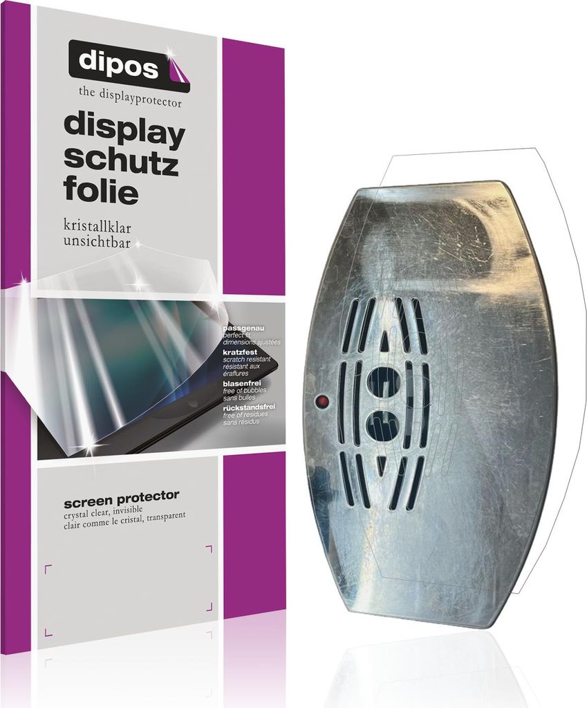 2x Schutzfolie für DeLonghi perfecta esam 5500 klar Displayschutzfolie Folie Display Schutz dipos