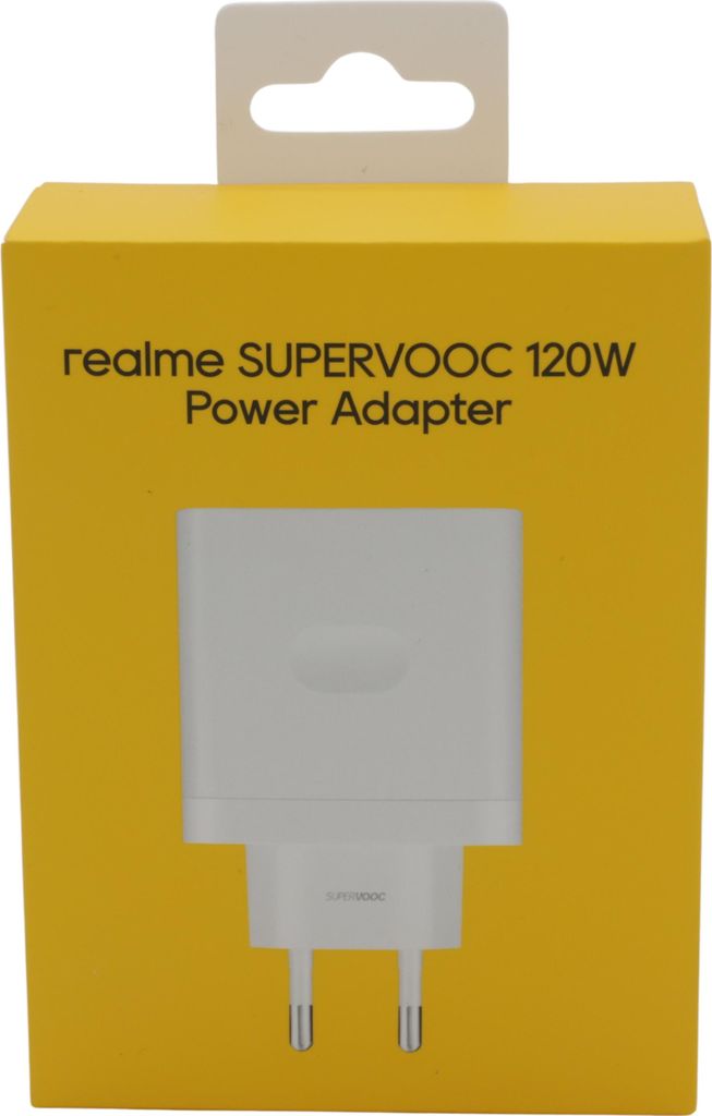 Realme 120W USB-A SuperVooc Power Adapter - White Zdjęcie produktu 