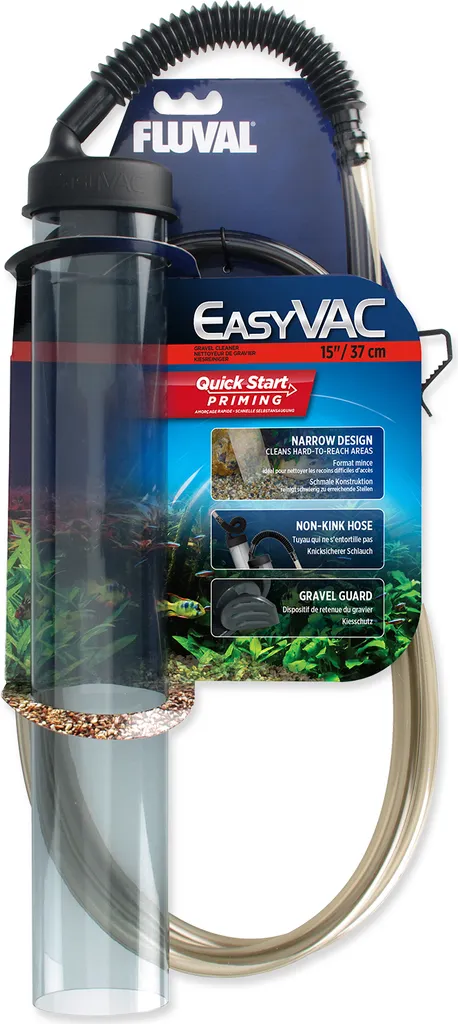Aspiratore Ghiaia Fluval EasyVac 38 cm | Pulizia Acquario Veloce