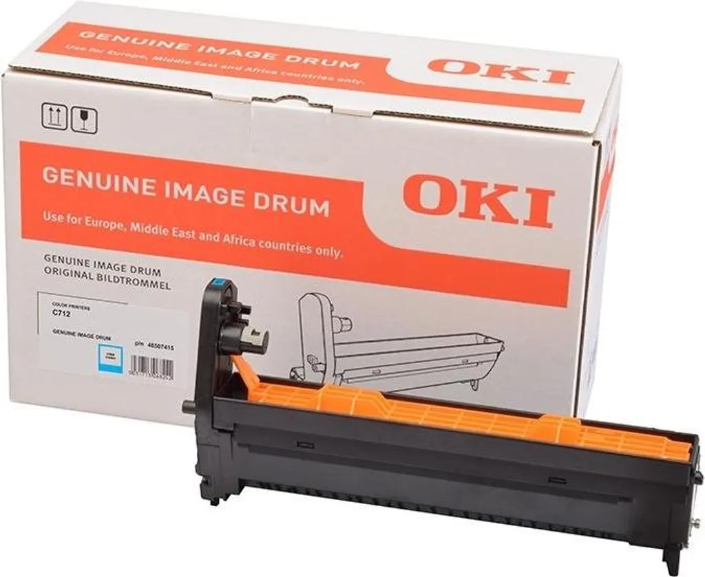 Ricambio Originale OKI 46507419 Cyan Drum ES7412dn | Qualità Immagine