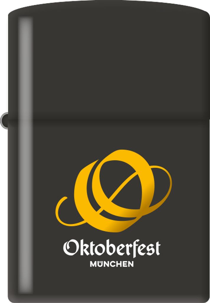 Zippo Benzinfeuerzeug mattschwarz Produktbild 