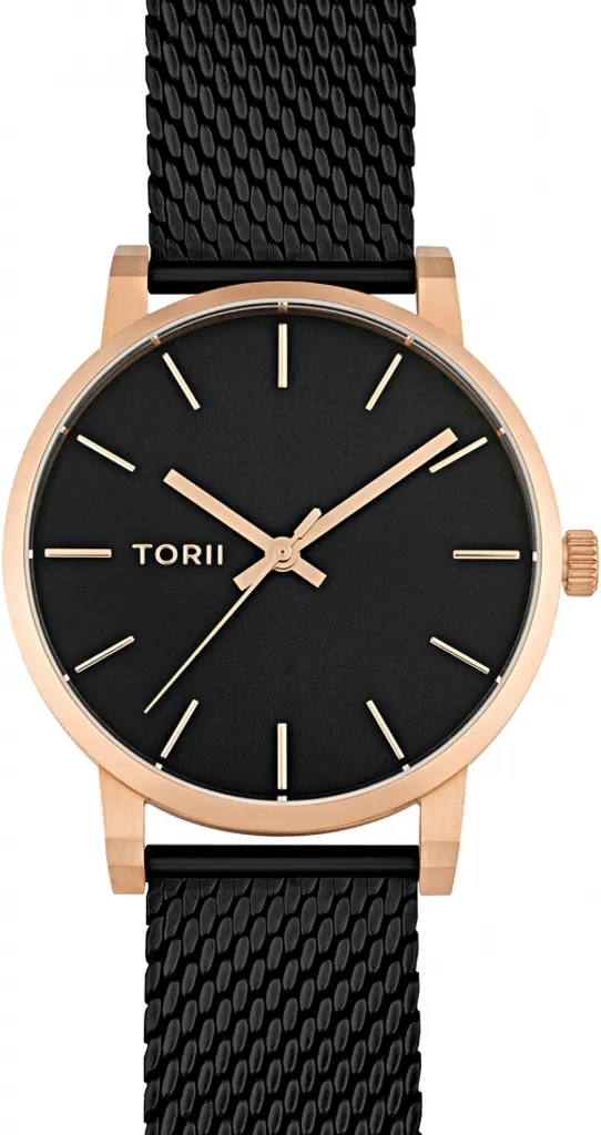 TORII R41BG.BR Orologio Quarzo Nero | Qualità Giapponese Garantita