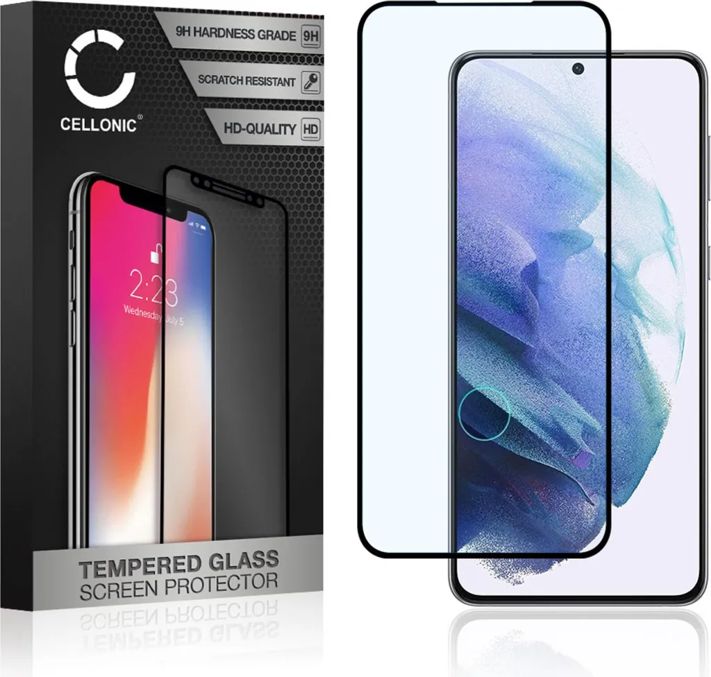 Pellicola In Vetro Temperato Universale Per Smartphone, Durezza 9H, Spessore 0,26 Mm, Anti Impronte, Con Kit Pulizia - 3