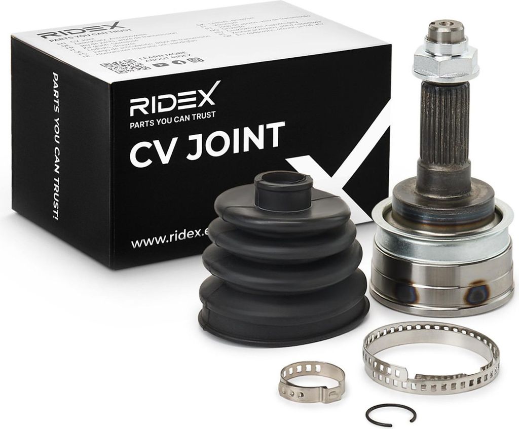 RIDEX Gelenksatz Antriebswelle Vorne Radseitig für MAZDA FAMILIA IV (BF) 5J0072