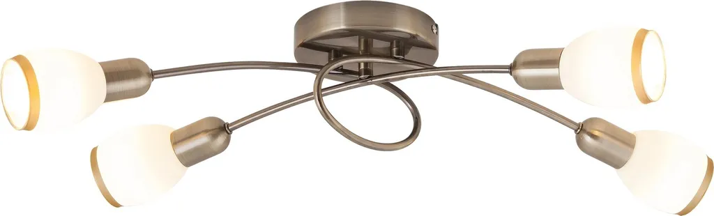 Elite Rabalux 5973: Lampada da Soffitto Classica Marrone per Saloni