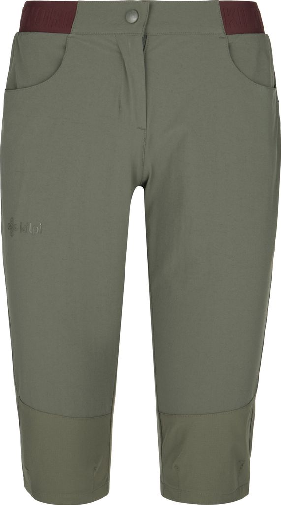 Damen-3/4-Outdoorhose Kilpi MEEDIN-W, KHAKI, Größe 36