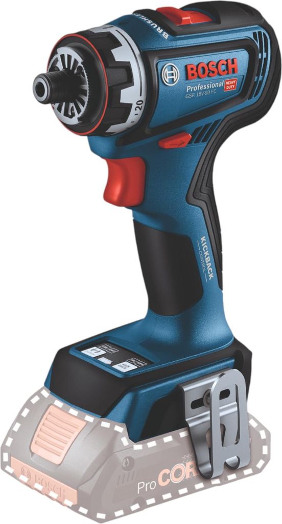 Bosch GSR 18V-90 FC PROFESSIONAL, Handbohrmaschine, SDS Produktbild 