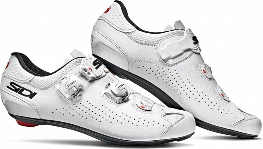 SIDI GENIUS 10 Rennradschuhe weiß, Größe 40