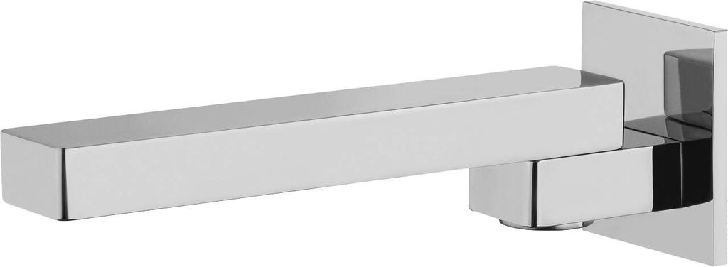 Foldable bath and washbasin spout - 215 mm