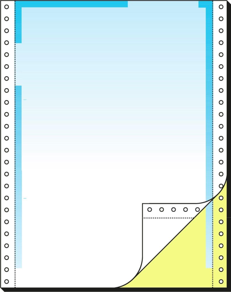 SIGEL 26246 Computerpapier 12"x240 mm, A4, LP, 80 g/m², 2f, Produktbild 