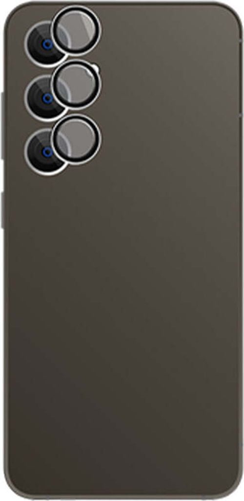 Kameraglas für Galaxy S25, MyScreen Diamond Glass Camera Lens Cover, Schwarz