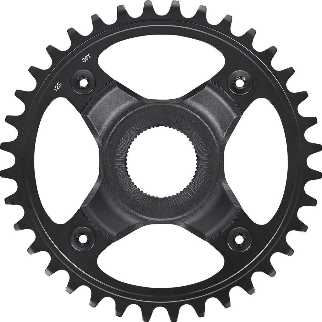 Plateau SM-Cre7036t 53/104 mm noir pour transmission vélo de route
