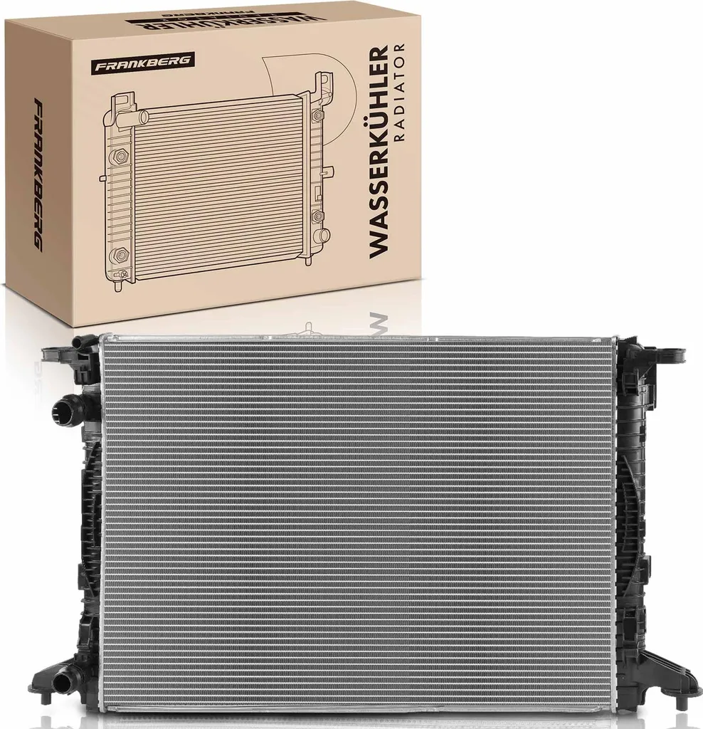 Radiateur moteur en aluminium renforcé pour Audi A4 8W et Audi A6