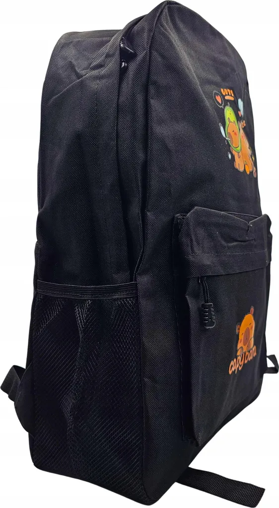 Cartable Kapibara scolaire ensemble 3 pièces spacieux pour élèves - 3