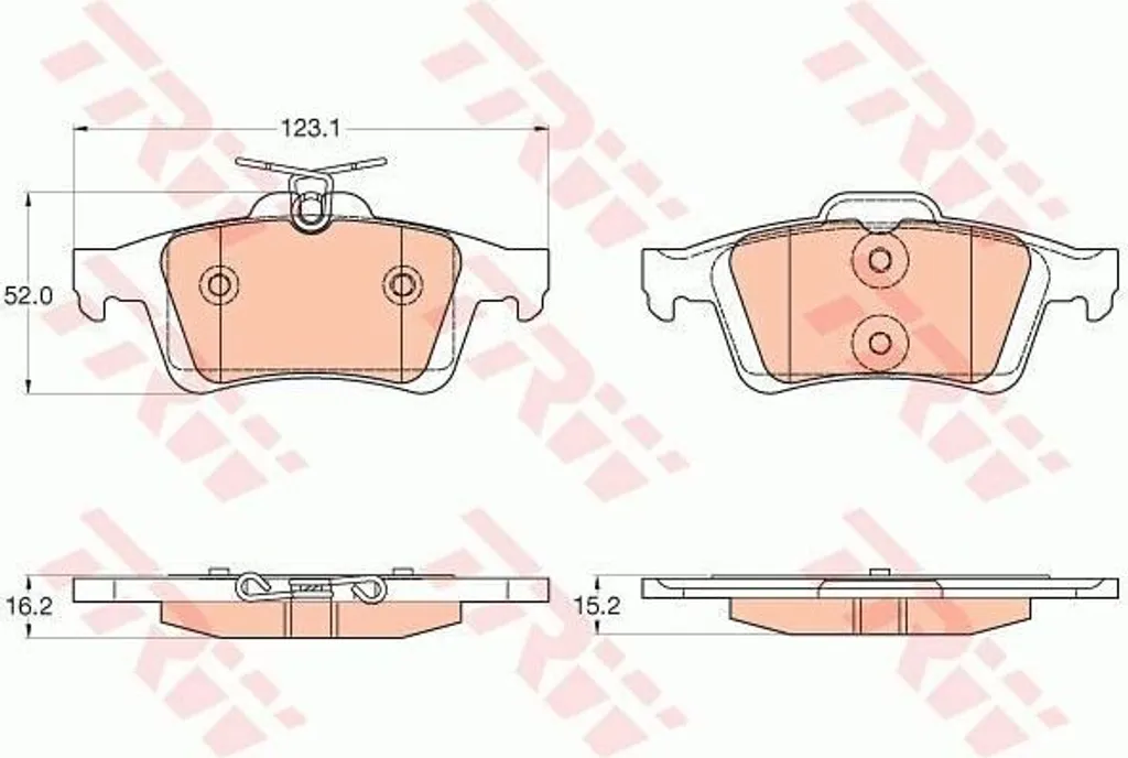 Équipez votre voiture de plaquettes TRW GDB2033 pour rouler en sécurité