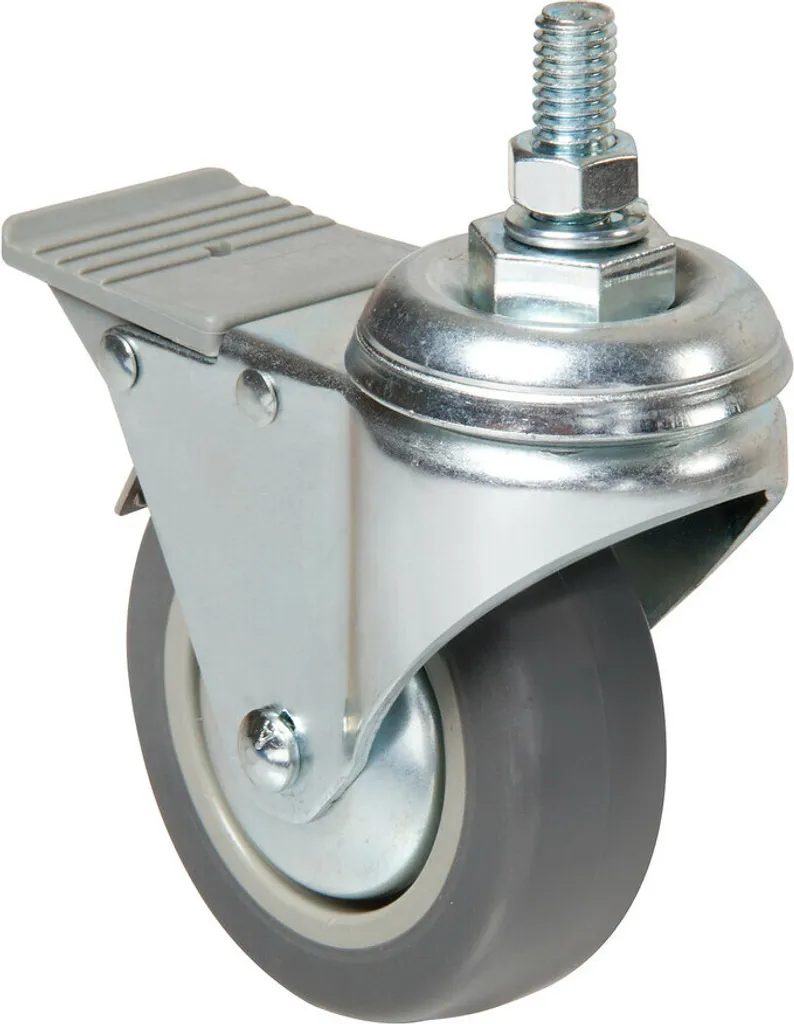 Ruota Professionale 75 mm con Freno - Standard Industriale Garantito