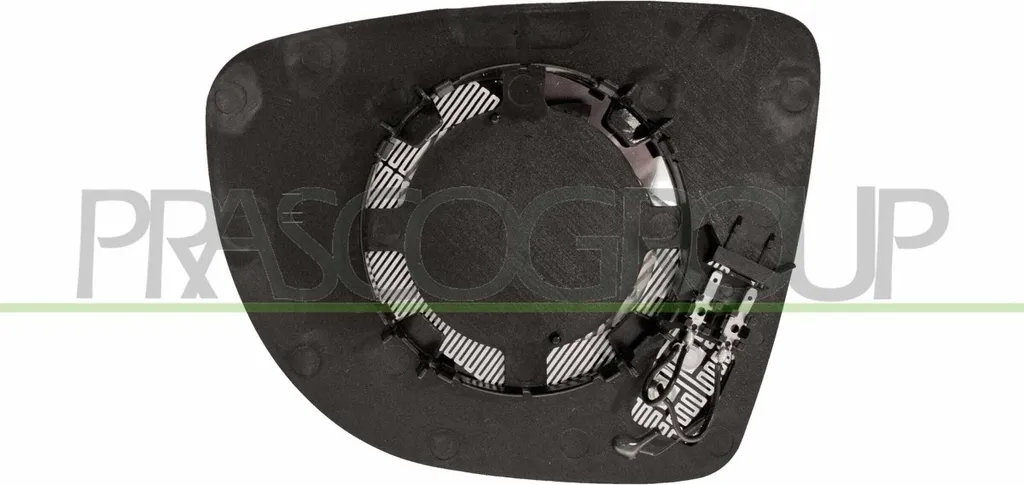 Verre de rétroviseur droit PRASCO RN3297513 pour Clio IV et Captur I
