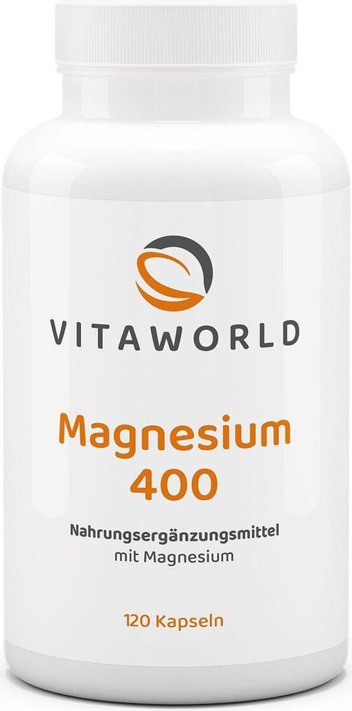 Vitaworld Magnesium 400 Kapseln, 120 St. Kapseln